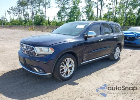 2014 Dodge Durango Citadel из США, поврежденный, VIN 1C4RDHEG4EC520322